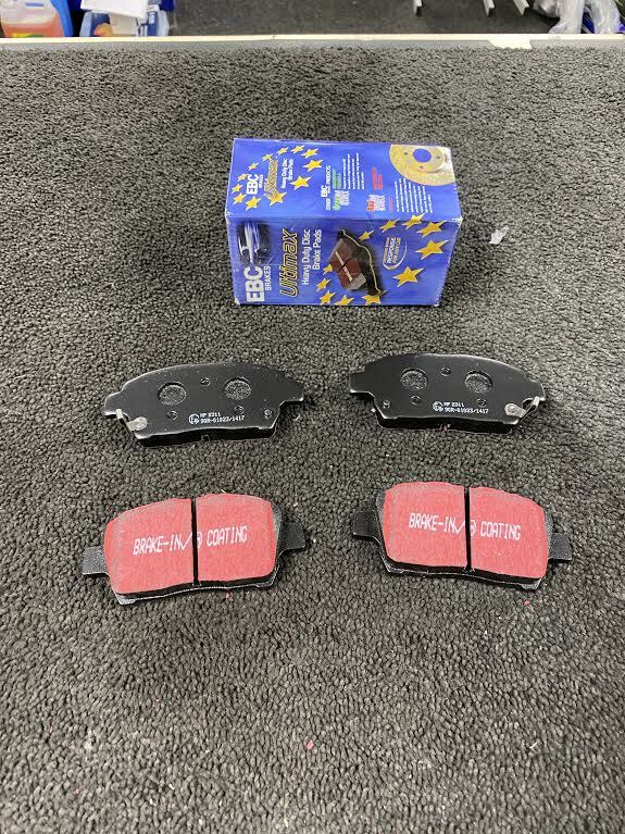 FOR TOYOTA COROLLA 1.4 (E110) ZZE111 (10/01-10/06) EBC FRONT BRAKE PADS  