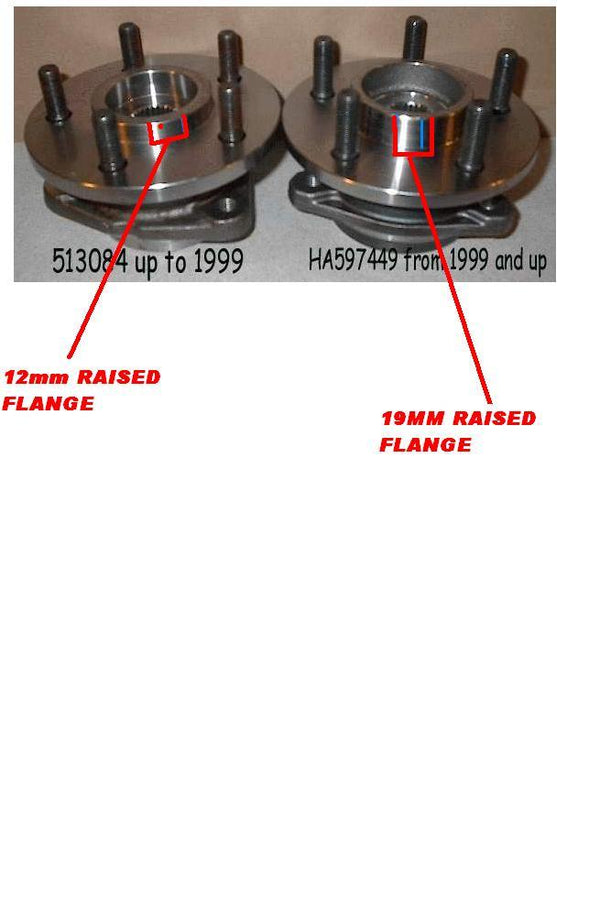 FOR JEEP CHEROKEE XJ 1999-01 WRANGLER  FRONT WHEEL BEARING HUB  NEW
