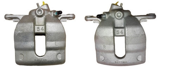2 X FRONT BRAKE CALIPERS FOR SKODA FABIA 1.9TDI PD 2007-10   288mm discs