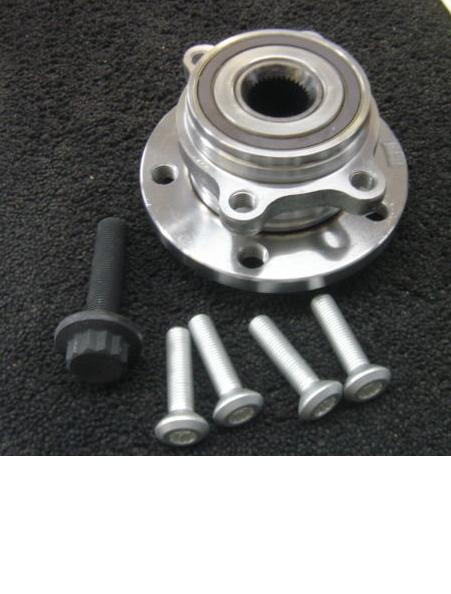 A3 CADDY BEETLE PASSAT CC EOS GOLF JETTA SHARAN FRONT WHEEL BEARING HUB 4 STUD