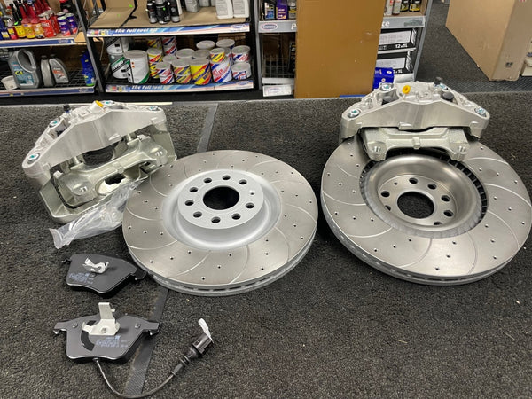 SEAT IBIZA LEON ALTEA ST BIG BRAKE DISC UPGRADE CONVERSION KIT CALIPER PAD 345