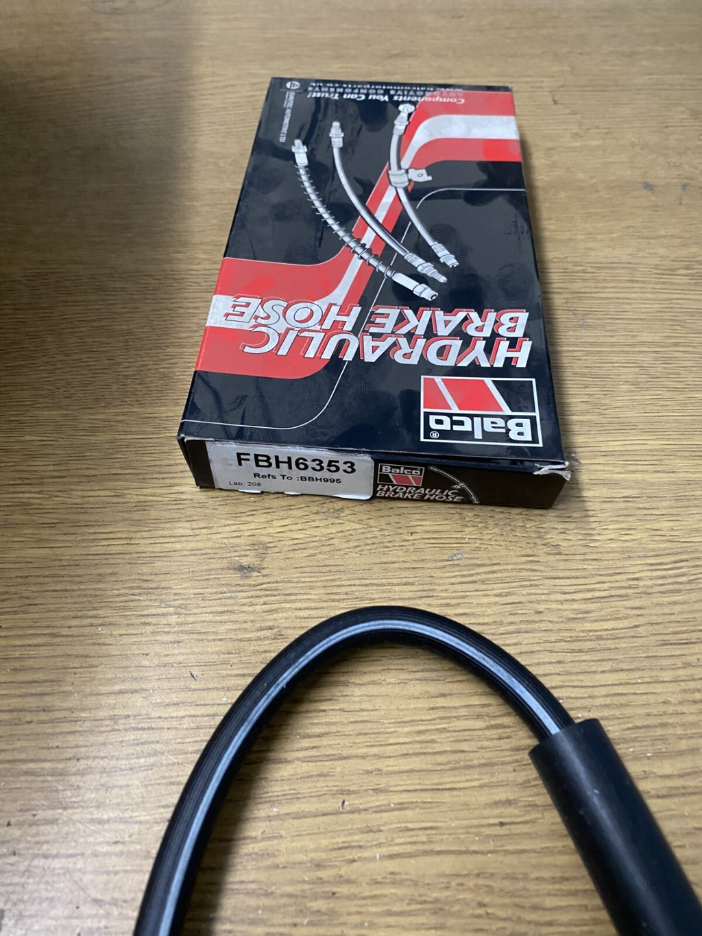 FOR VAUXHALL NOVA 1.0 1985-1986 FRONT BRAKE FLEXY HOSE FITS LEFT RIGHT