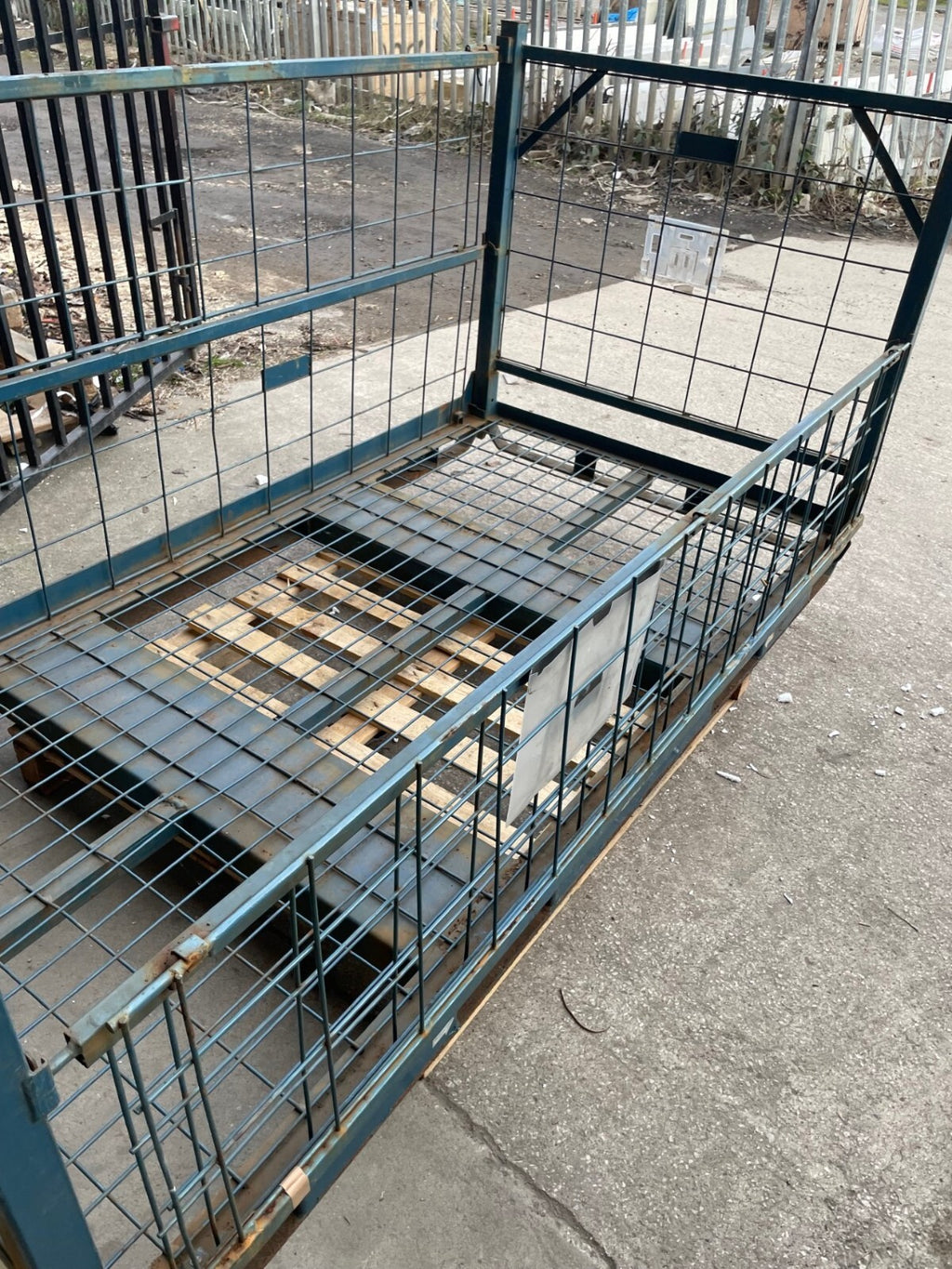 INDUSTRIAL HEAVY DUTY PALLET FORKLIFT CAGE STILLAGE TRANSPORT STORAGE 2280X1050