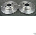 COUGAR 2.5 V6  DRILLED GROOVED BRAKE DISC FRONT 