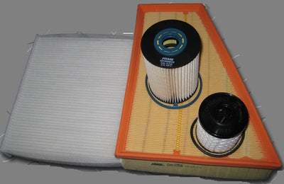 FOR MONDEO MK4 07-14 TDCI OIL  AIR FUEL POLLEN  CABIN FILTER SERVICE KIT