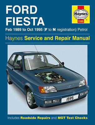 HAYNES MANUAL FORD FIESTA FEB 89 - OCT 95 F TO N REGISTRATION PETROL 