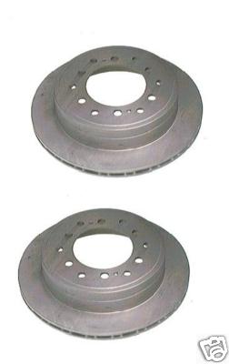  FOR TOYOTA LANDCRUISER COLORADO REAR BRAKE DISCS x2