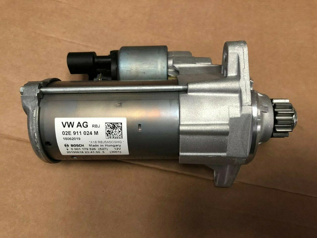 GENUINE STARTER MOTOR GOLF MK7 GTI SCIROCCO GTS DSG AUDI TT TTS TIGUAN PASSAT B8