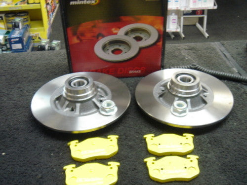 CLIO SPORT 172 182 BRAKE DISC BEARING EBC BRAKE PADS
