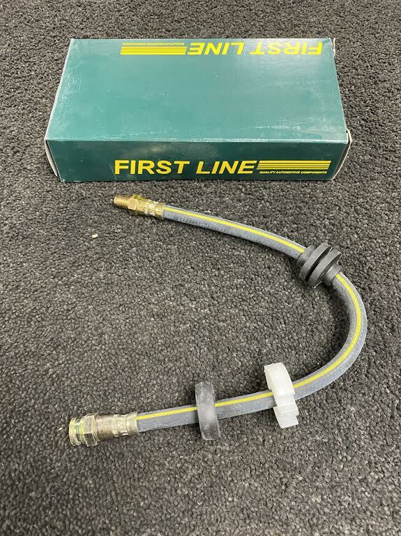 FRONT LEFT SIDE BRAKE HOSE FIT ALFA 145 146 BRAVA TEMPRA TURBO 1990-96 46448593