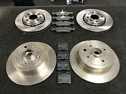 FOR VAUXHALL CAVALIER 2.0GSi  FRONT REAR BRAKE DISCS BRAKE PADS 