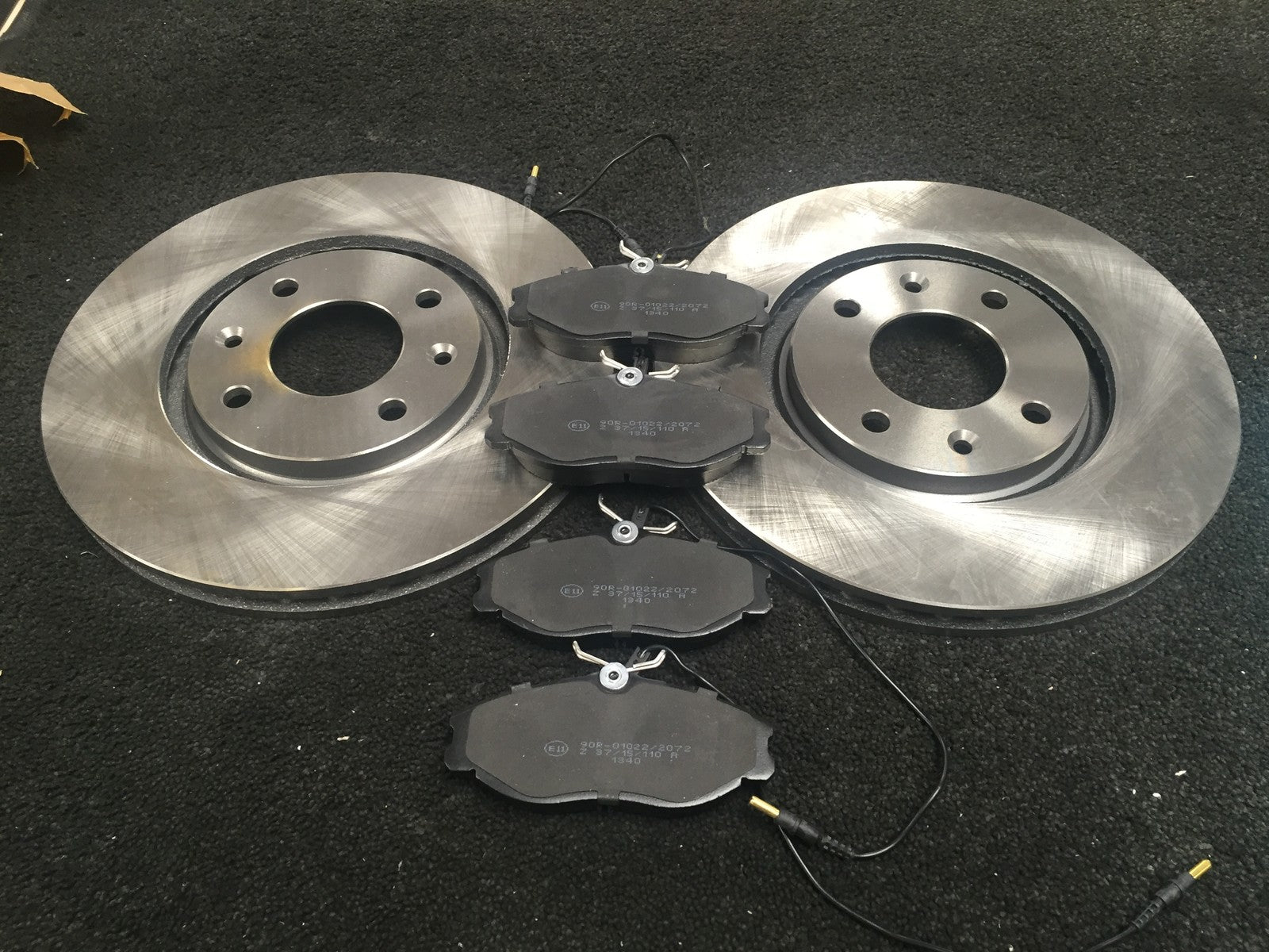 PEUGEOT 406 2.0HDi 2.2 HDI BRAKE DISC BRAKE PADS FRONT