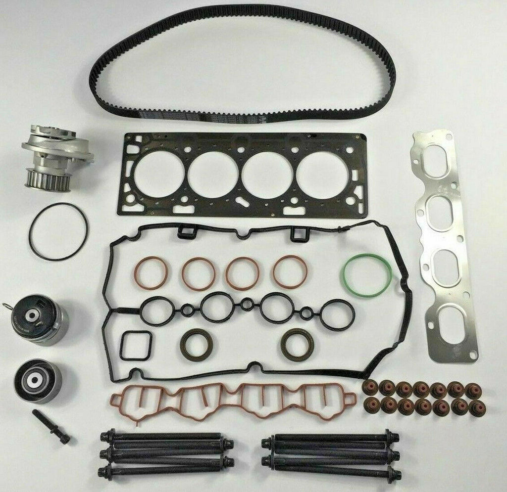 VAUXHALL ASTRA J SRi 1.6 A16XER HEAD GASKET SET BOLTS TIMING BELT KIT WATER PUMP