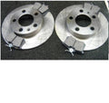 FOR AUDI TT 1998-2006 REAR BRAKE DISCS & PADS 232M
