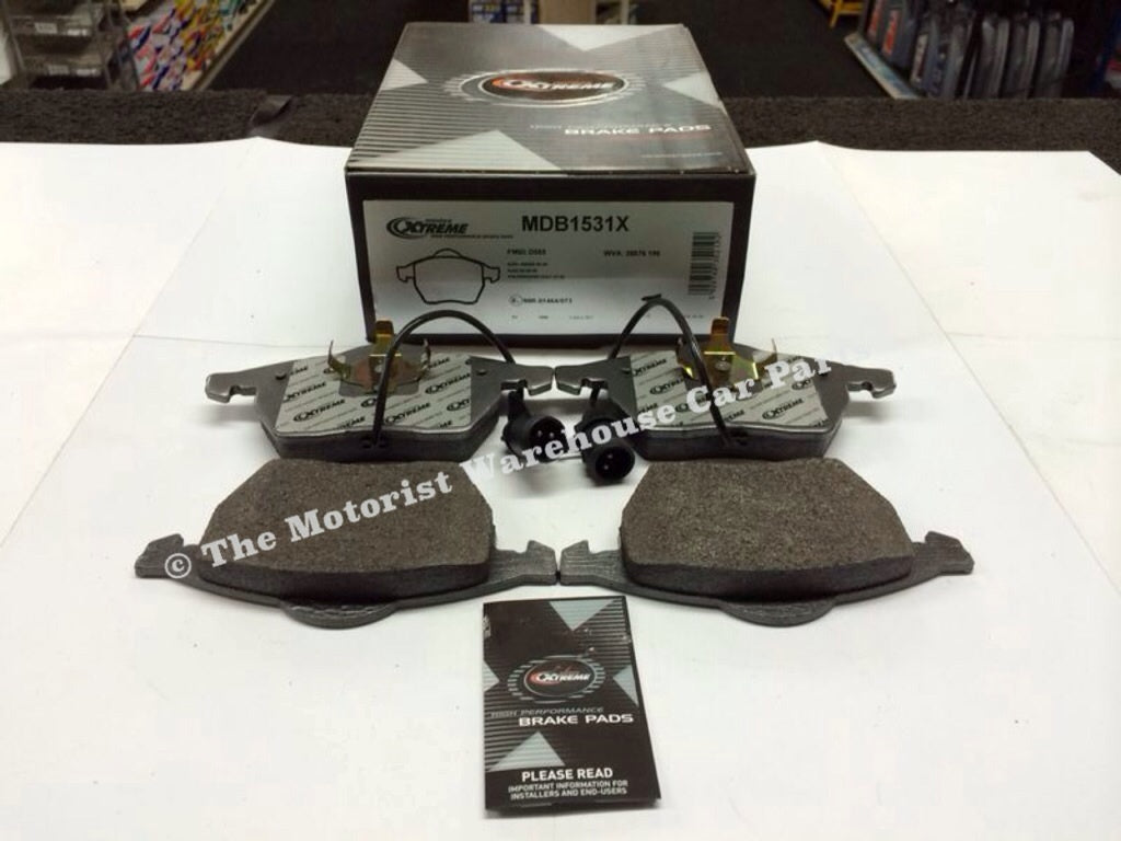 AUDI 100 A6 1.9 .2.0 2.3 2.5 2.8  MINTEX  XTREME BRAKE PADS MDB1531
