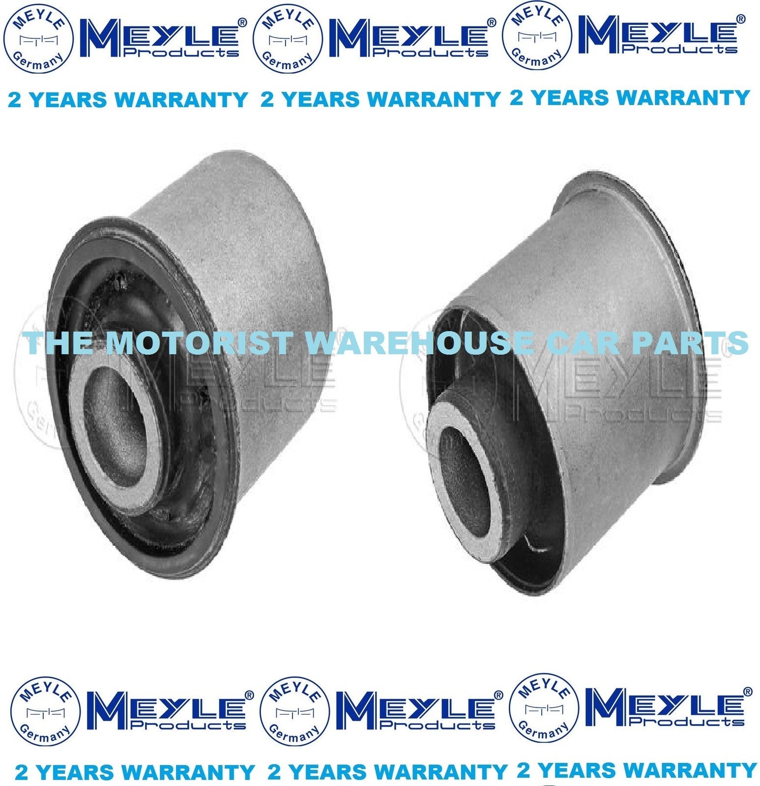 DAEWOO CHEVROLET MATIZ KALOS AVEO REAR AXLE SUBFRAME SUB FRAME BUSH BUSHES PAIR