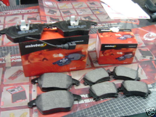 AUDI A3 2003> MINTEX FRONT & REAR BRAKE PADS 