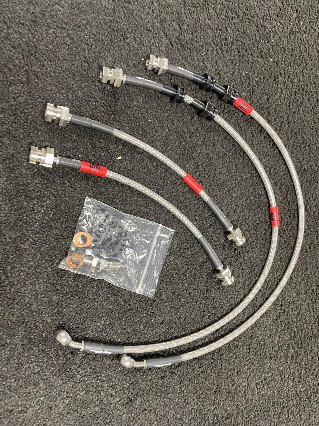 VW PASSAT B6 B7 2005-14 BIG BRAKE DISC UPGRADE CONVERSION KIT CALIPER PAD 345MM