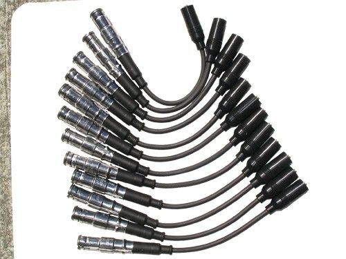 FOR MERCEDES C CLK E S SLK & M CLASS PLUG LEADS SET X 12