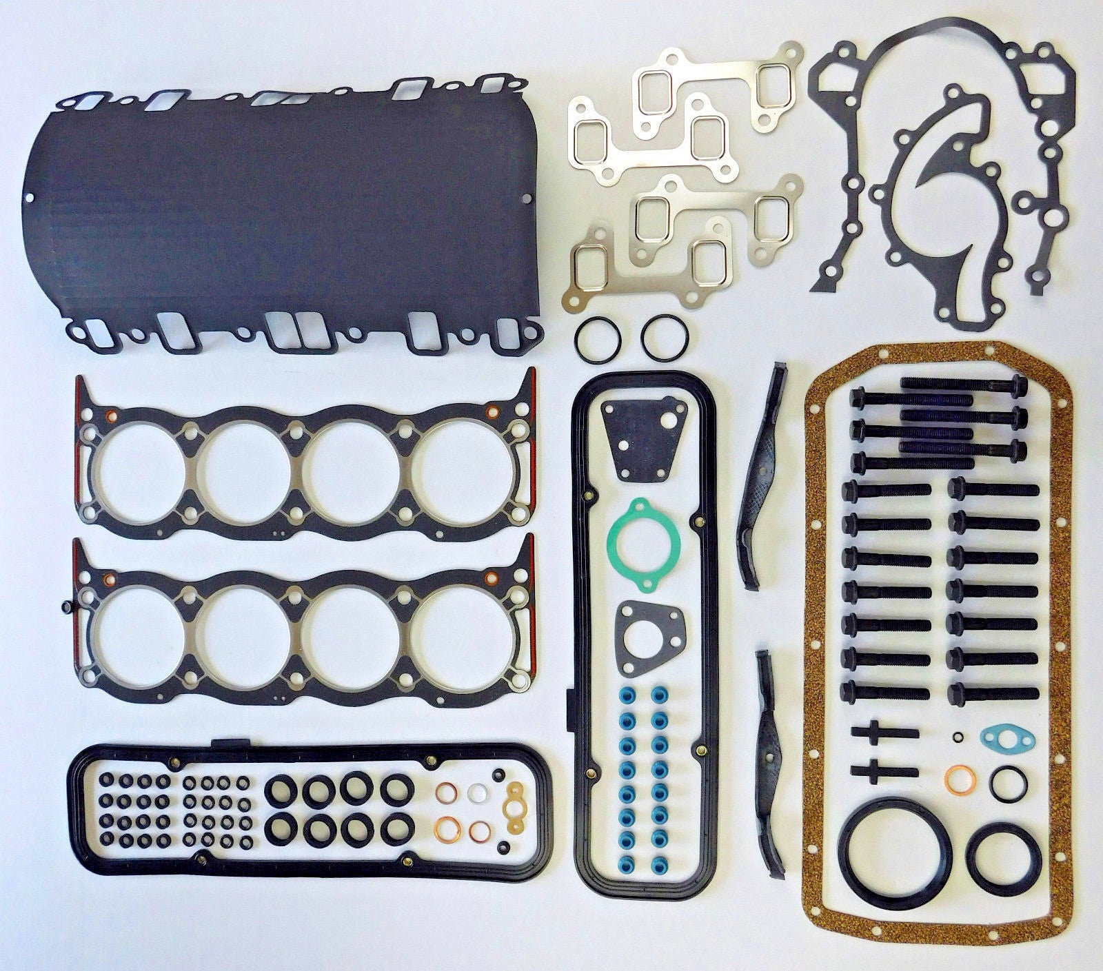 FOR RANGE ROVER P38 DISCOVERY MGR 3.9 4.0 4.6 V8 FULL HEAD GASKET SET + BOLTS