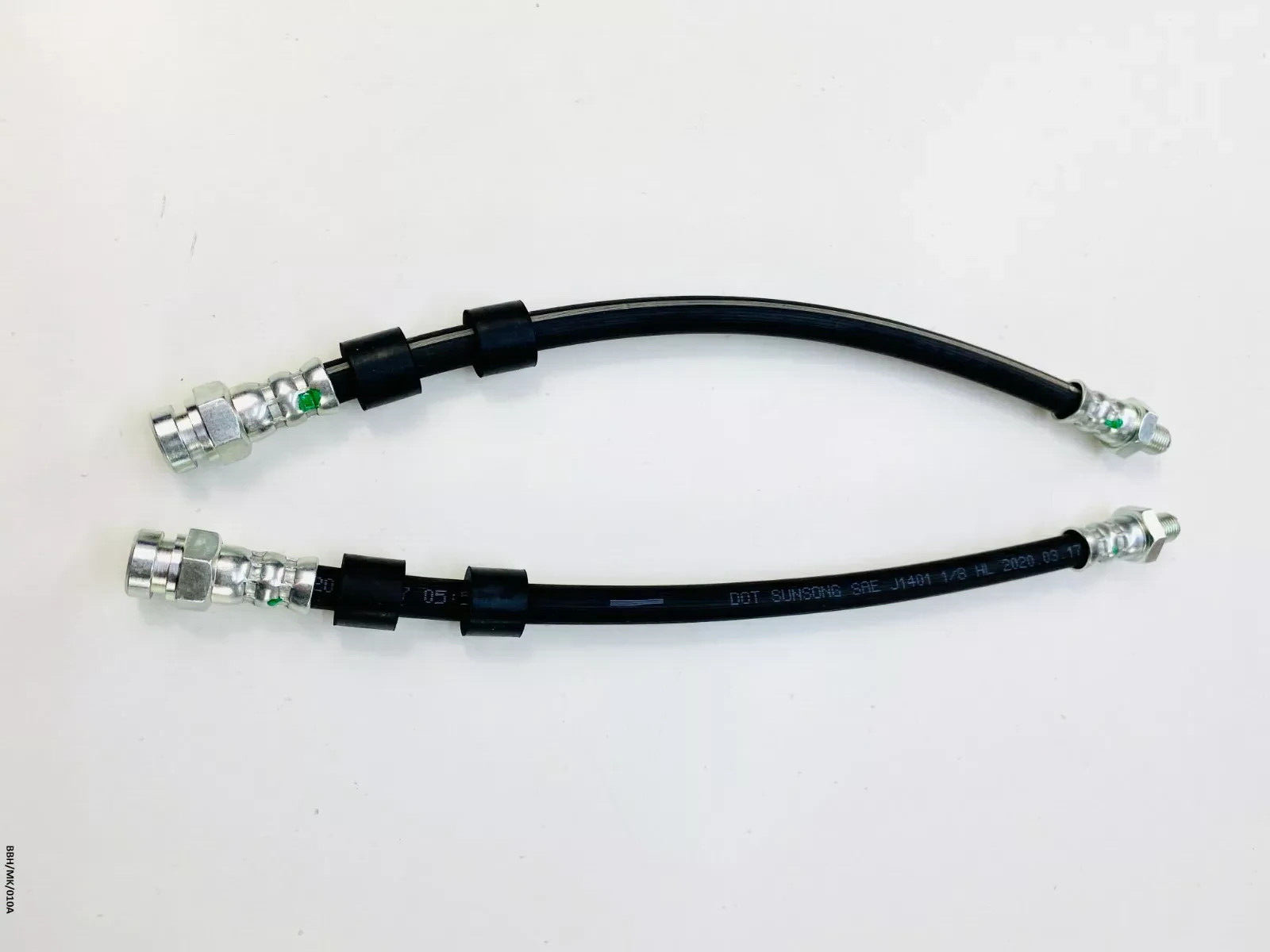 2 REAR OUTER BRAKE HOSES FOR SEBRING DODGE AVENGER CALIBE JEEP COMPASS