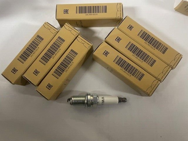 GENUINE AUDI SPARK PLUGS S5 A6 A8 Q7 4.2 V8 NGK PFR6W-TG 101905621B
