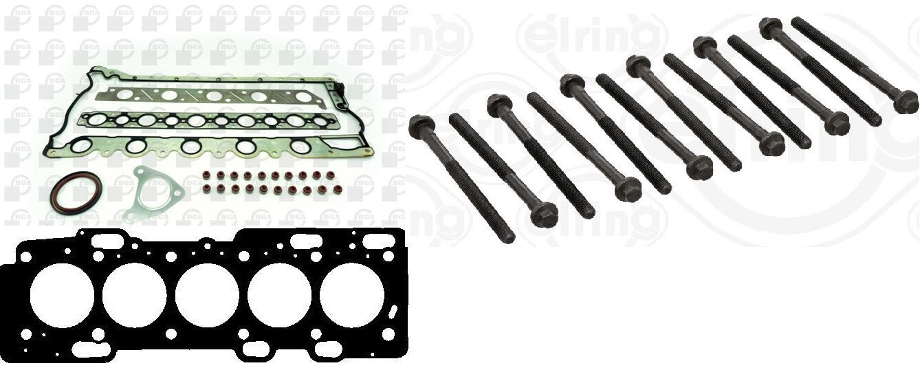 FOR V70 D5 SE (MK2) HEAD GASKET SET WITH HEAD GASKET AND HEAD BOLTS