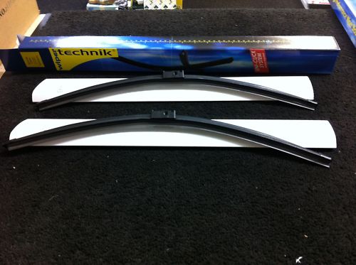 AUDI TT 2003-2006 FLAT BEAM AEROFLEX WIPER BLADES X2