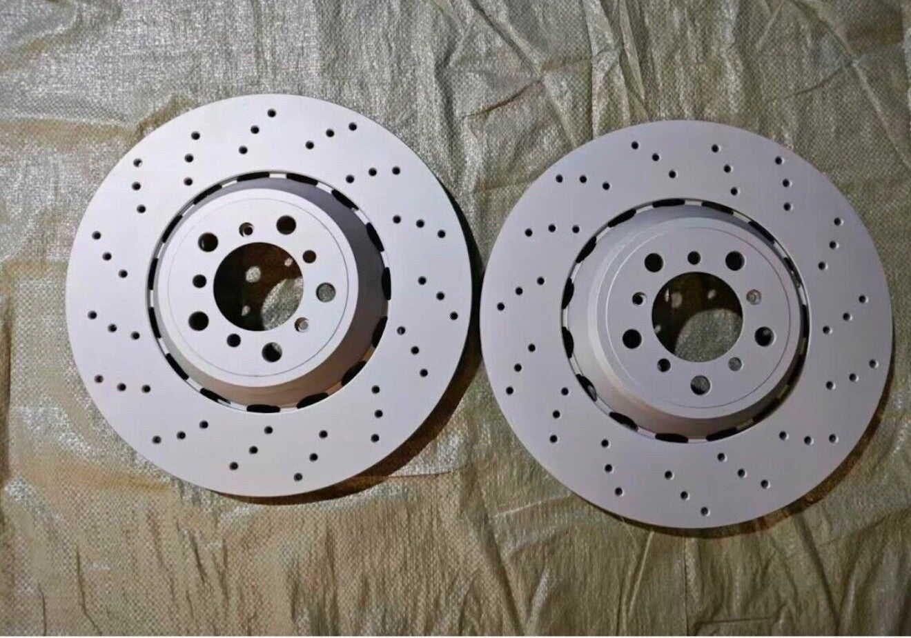FOR BMW M2 M3 M4 COMPETITION DRILLED BRAKE DISC 34112284809 34112284810