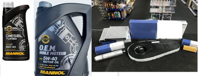 FOR BMW F10 F11 SERVICE KIT OIL AIR FUEL CABIN POLLEN FILTER 6lt oil 