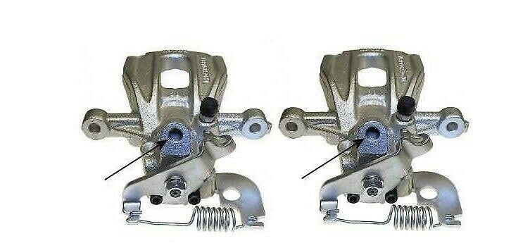 JAGUAR X TYPE SPORT DIESEL 2004-10 2 REAR BRAKE CALIPER 125MM MOUNTING HOLE