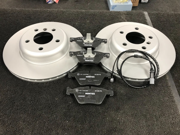 BMW 518d 520d 525d 520i F10 BRAKE DISC BRAKE PADS PAD SENSORS FRONT PAIR PD COAT