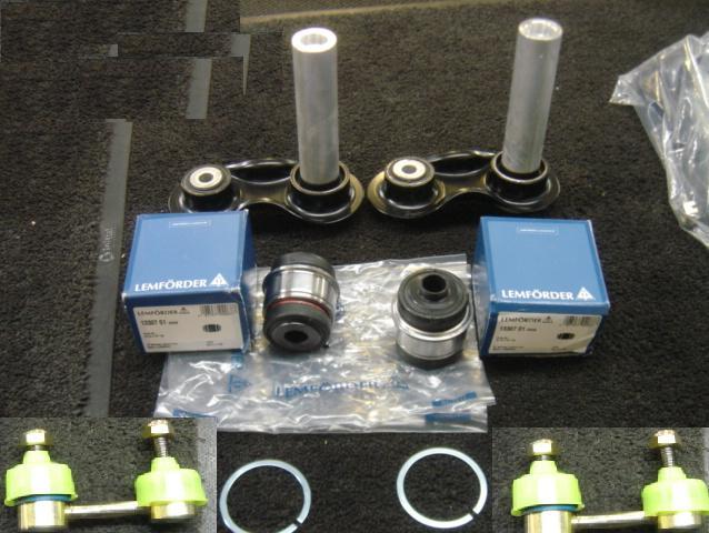 BMW X5 E53 3.0 4.4 4.6 4.8 3.0D REAR INTEGRAL ARM REAR TRAILING ARM BUSH LINKS