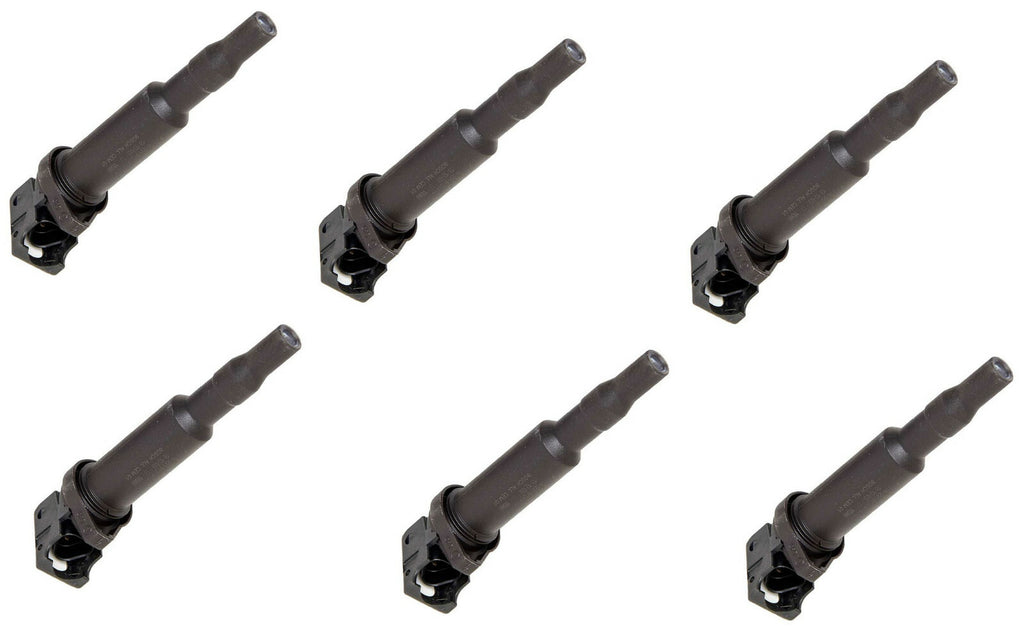 BMW E39 E46 E60 E81 E87 E90 Ignition Coils Pencil Type SET OF 6