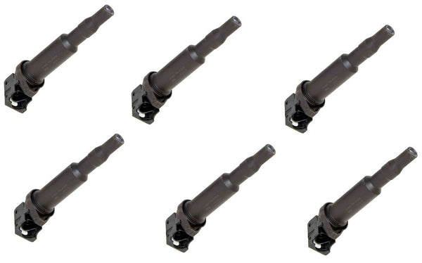 BMW E39 E46 E60 E81 E87 E90 Ignition Coils Pencil Type SET OF 6