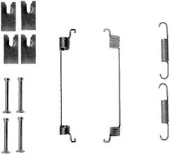 FOR CHRYSLER YPSILON  FIAT PANDA REAR MINTEX BRAKE SHOE FITTING KIT 