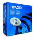 FOR AUDI TT 8J3 1.8 2.0 TFSI QUATTRO PAGID REAR SOLID BRAKE DISCS 286MM PAIR