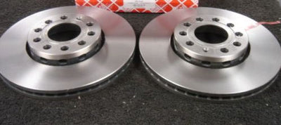 AUDI A4 A6 1.6 1.8 1.9TD 2.5td BRAKE DISC  FRONT PAIR VENTD  288MM FEBI GERMANY