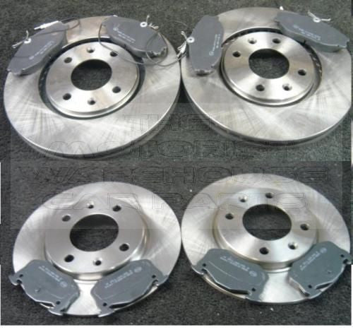 PEUGEOT 306 HDI XSI BRAKE DISC PADS FRONT & REAR BRAKE DISCS & PADS
