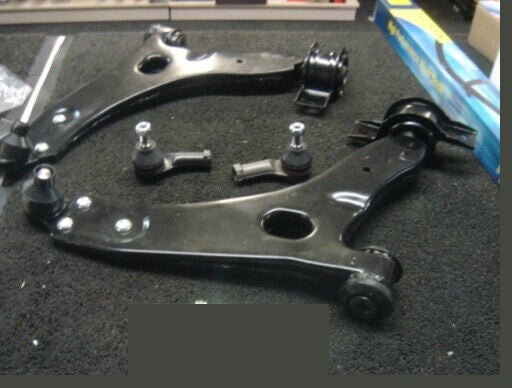 FORD FOCUS MK1 1998-04 2 LOWER WISHBONE ARMS  2 TRACK ROD ENDS