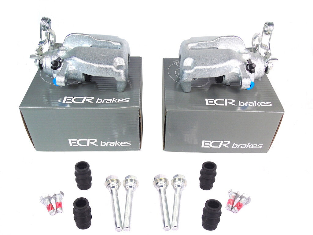 2 REAR BRAKE CALIPERS + SLIDER KIT PEUGEOT EXPERT E7 EUROBUS TAXI 2007-2017