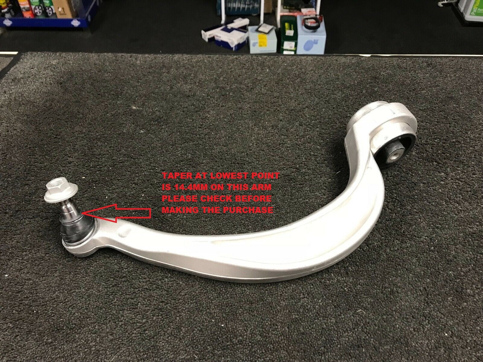 AUDI A4 A5 S5 4.2 QUATTRO FRONT LOWER REAR TRACK CONTROL SUSPENSION ARM LH SIDE