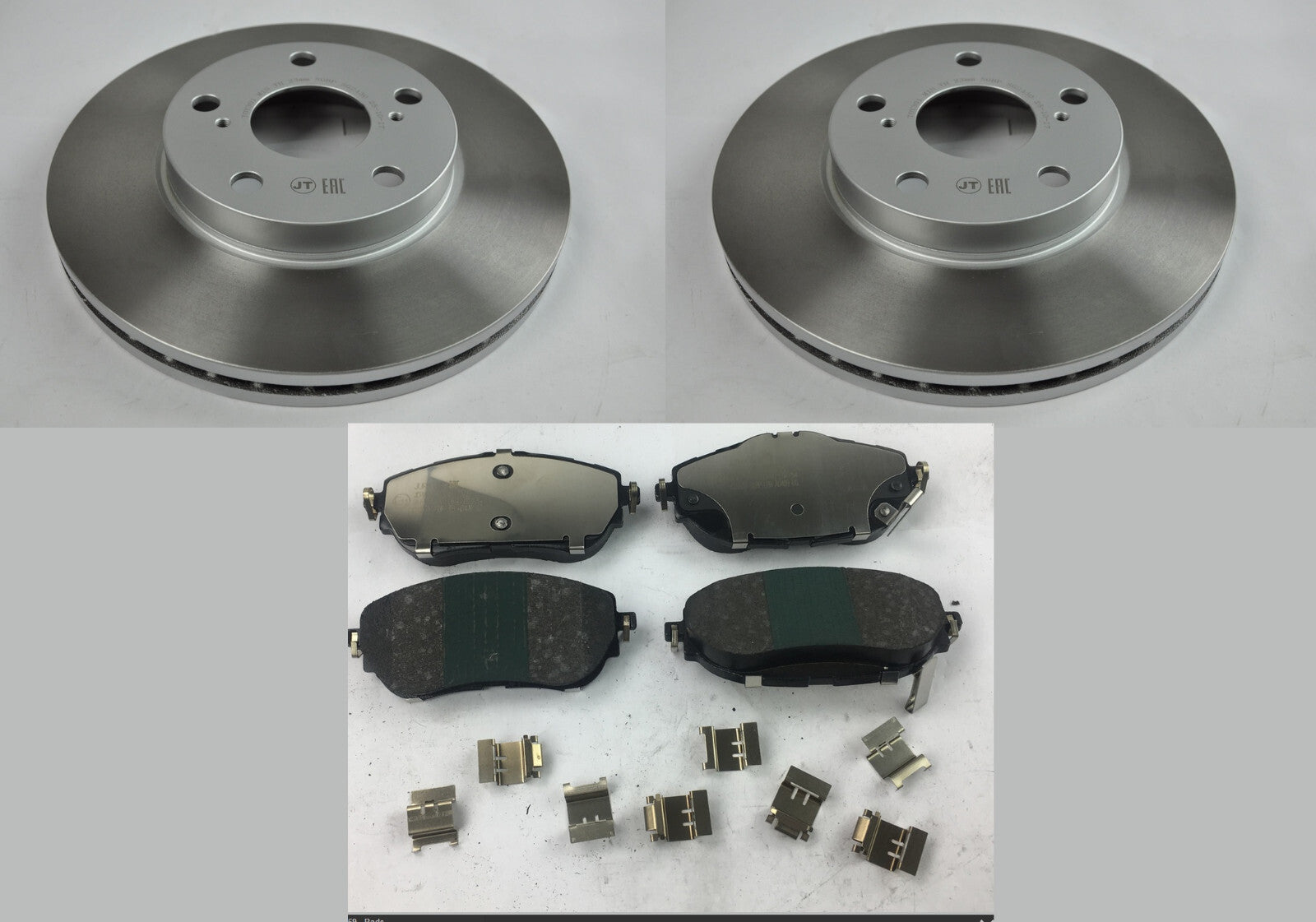 FOR TOYOTA AURIS 1.2 1.4 1.6 1.8 VVTI 2015> FRONT & REAR BRAKE DISCS & PADS