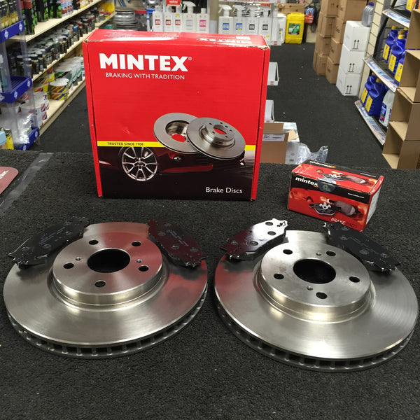 FOR LEXUS IS250 IS220D IS200D IS250C BRAKE DISC BRAKE PADS FRONT MINTEX OEM