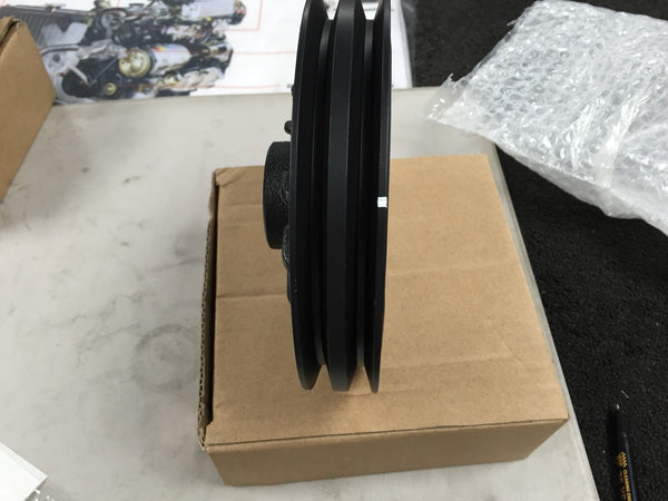 FOR MITSUBISHI SHOGUN PAJERO 2.5TD CRANKSHAFT VIBRATION DAMPER PULLEY