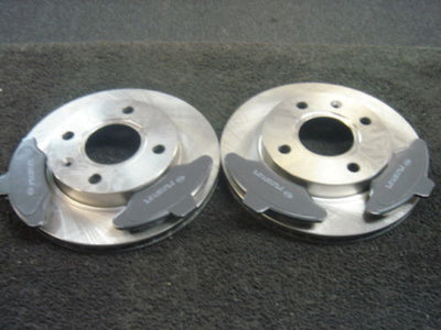 FOR ESCORT VAN 1991-2000 FRONT BRAKE DISCS BRAKE PADS