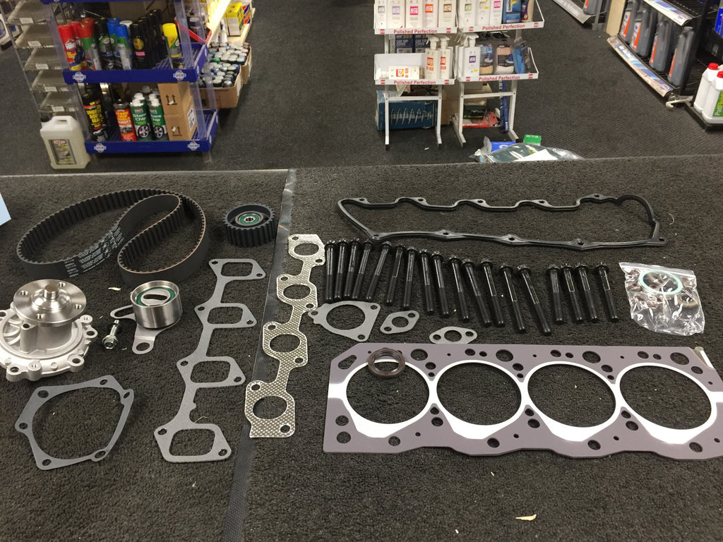 FOR HILUX HIACE CUSTOM 2.8D 3L HEAD GASKET SET BOLT TIMING BELT KITFILTER KIT