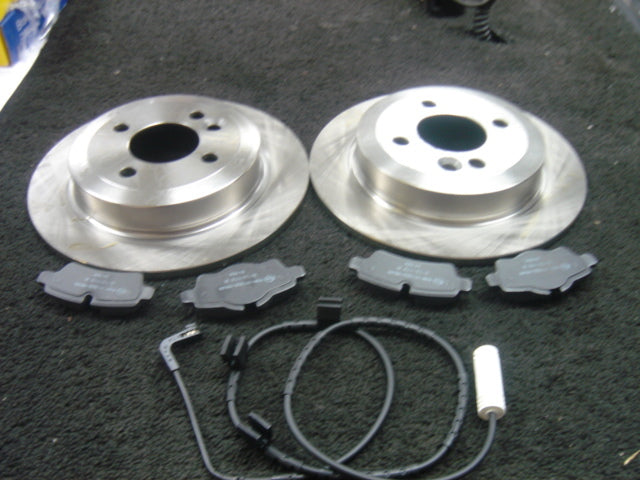 BMW Z4 SI SPORT COUPE 3.0 E86 REAR MINTEX 294MM DISCS PADS AND SENSORS 