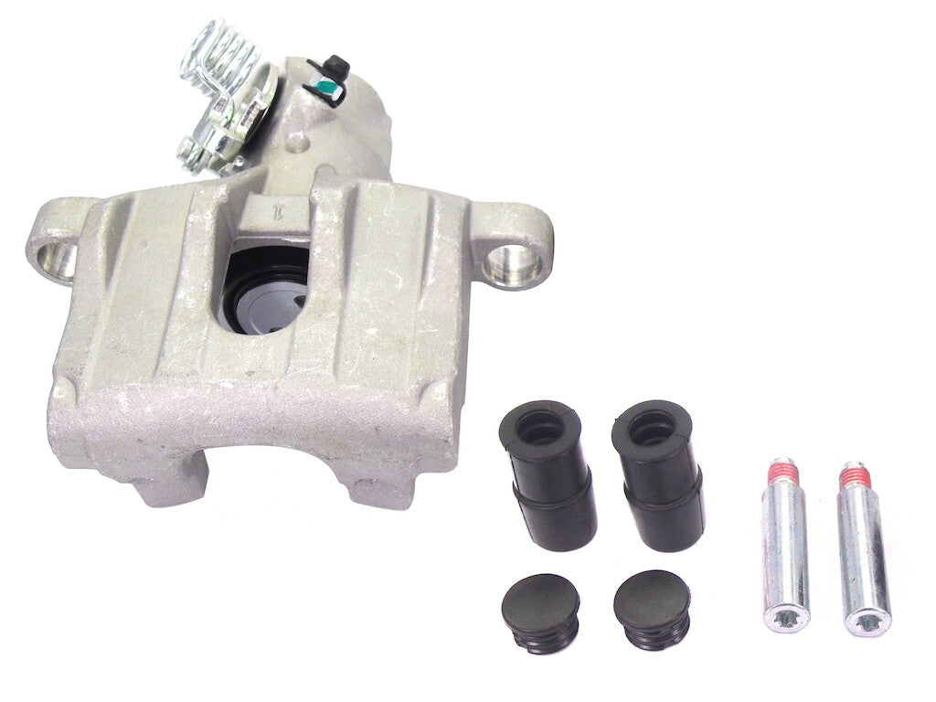 FOCUS 2.5 ST TURBO REAR LEFT BRAKE CALIPER PASSENGER SIDE + BRACKET SLIDER PINS
