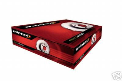 PEUGEOT 206  FRONT MINTEX   VENTED BRAKE DISCS  - PAIR